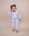 Load image into Gallery viewer, Bamboo Two Piece Set | Chickens & Flowers
