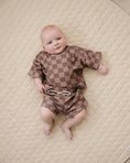 Load image into Gallery viewer, Shorts Set | Espresso Checkered
