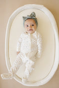 Load image into Gallery viewer, Vintage Blooms Bamboo Zippy Pajamas
