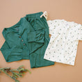 Load image into Gallery viewer, Tiny Trees Ribbed Bamboo Zippy Pajamas
