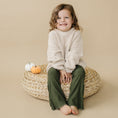 Load image into Gallery viewer, Christmas Ribbed Flared Leggings - Red or Green
