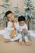 Load image into Gallery viewer, Santa Paws 2pc Bamboo Pajamas
