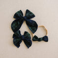 Load image into Gallery viewer, Alpine Plaid Hair Bow
