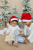 Load image into Gallery viewer, Tiny Trees Ribbed Bamboo Zippy Pajamas
