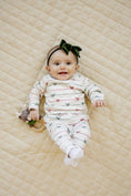 Load image into Gallery viewer, Tied with a Bow Christmas Organic Cotton Lounge Set
