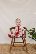 Load image into Gallery viewer, Holiday Toile Ribbed Bamboo Zipper
