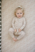 Load image into Gallery viewer, Dainty Ditsy Bamboo Zippy Romper

