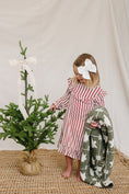 Load image into Gallery viewer, Red Stripe Bamboo Cozy Gown
