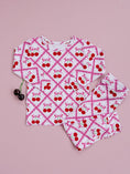 Load image into Gallery viewer, Bamboo Two Piece Set | Cherry Bow
