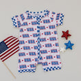 Load image into Gallery viewer, Bamboo Shorty Romper | USA
