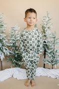 Load image into Gallery viewer, Checkered Christmas Organic Cotton Lounge Set
