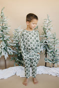 Load image into Gallery viewer, Checkered Christmas Organic Cotton Lounge Set
