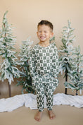 Load image into Gallery viewer, Checkered Christmas Organic Cotton Lounge Set
