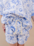 Load image into Gallery viewer, Shorts Set | Blue Flowers
