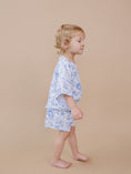 Load image into Gallery viewer, Shorts Set | Blue Flowers
