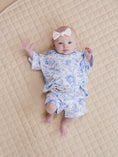 Load image into Gallery viewer, Shorts Set | Blue Flowers
