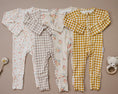 Load image into Gallery viewer, Bamboo Zip Romper | Cozy Daisy
