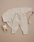 Load image into Gallery viewer, Jogger Set | Beige Gingham
