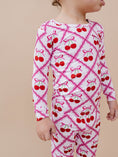 Load image into Gallery viewer, Bamboo Two Piece Set | Cherry Bow
