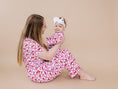 Load image into Gallery viewer, Bamboo Zip Romper | Cherry Bow
