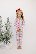 Load image into Gallery viewer, Bamboo Two Piece Set | Retro Candy Cane
