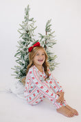 Load image into Gallery viewer, Bamboo Two Piece Set | Retro Candy Cane
