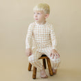 Load image into Gallery viewer, Pumpkin Plaid 2pc Bamboo Pajamas
