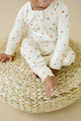 Load image into Gallery viewer, Little Pumpkin Bamboo Zippy Romper
