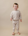 Load image into Gallery viewer, Jogger Set | Beige Gingham
