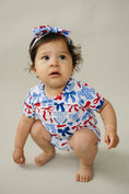 Load image into Gallery viewer, Bamboo Shorts Set | Red-White & Bows
