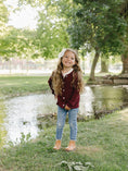 Load image into Gallery viewer, Burgundy Cable Knit Cardigan
