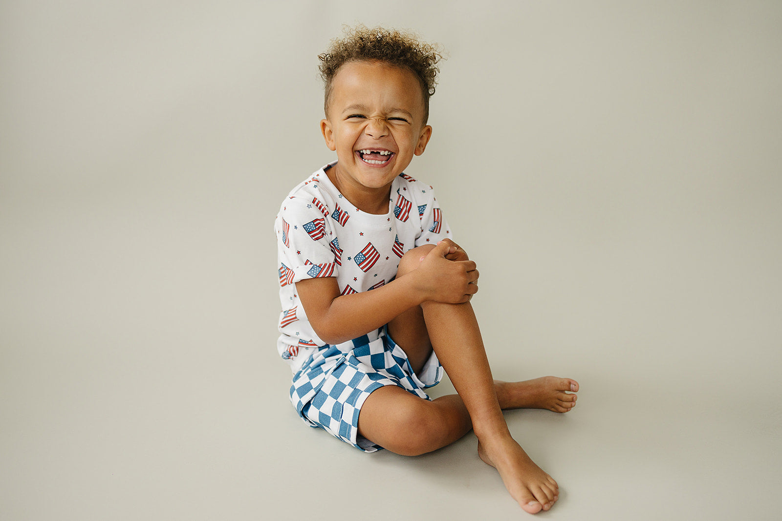 Cargo Shorts Set | Patriotic Vibes