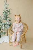Load image into Gallery viewer, Candy Cane Lane 2pc Bamboo Pajamas
