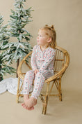 Load image into Gallery viewer, Candy Cane Lane 2pc Bamboo Pajamas
