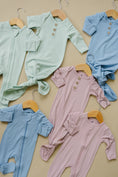 Load image into Gallery viewer, Newborn Bamboo Gown & Hat Set
