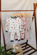 Load image into Gallery viewer, Merry & Bright Ribbed Bamboo Cozy Set
