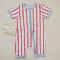 Load image into Gallery viewer, Stars & Stripes Bamboo Shorty Pajamas
