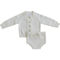 Load image into Gallery viewer, White Knit Bloomer Set
