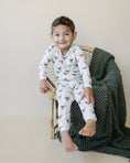 Load image into Gallery viewer, Reindeer Games 2pc Bamboo Pajamas
