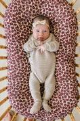 Load image into Gallery viewer, Taupe Knit Wrap Romper
