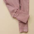 Load image into Gallery viewer, Solid Ribbed Bamboo Zippy Romper - more colors
