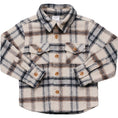 Load image into Gallery viewer, Cream Plaid Shacket
