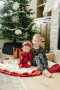 Load image into Gallery viewer, Green Nutcracker Bamboo Cozy Set
