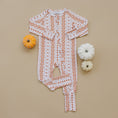 Load image into Gallery viewer, Bamboo Zip Romper | Boho Daisy
