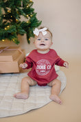 Load image into Gallery viewer, Little Joy Cookie Co. Christmas Sweatshirt Romper
