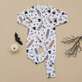 Load image into Gallery viewer, Bamboo Zip Romper | Sk8er
