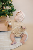 Load image into Gallery viewer, Gingerbread Christmas Sweatshirt Romper
