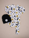 Load image into Gallery viewer, Bamboo Zip Romper | Lucky Vibes
