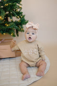 Load image into Gallery viewer, Gingerbread Christmas Sweatshirt Romper
