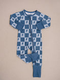 Load image into Gallery viewer, Bamboo Zip Romper | Ocean Bolts
